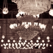 Lights in the Mosque by Maria Johnson